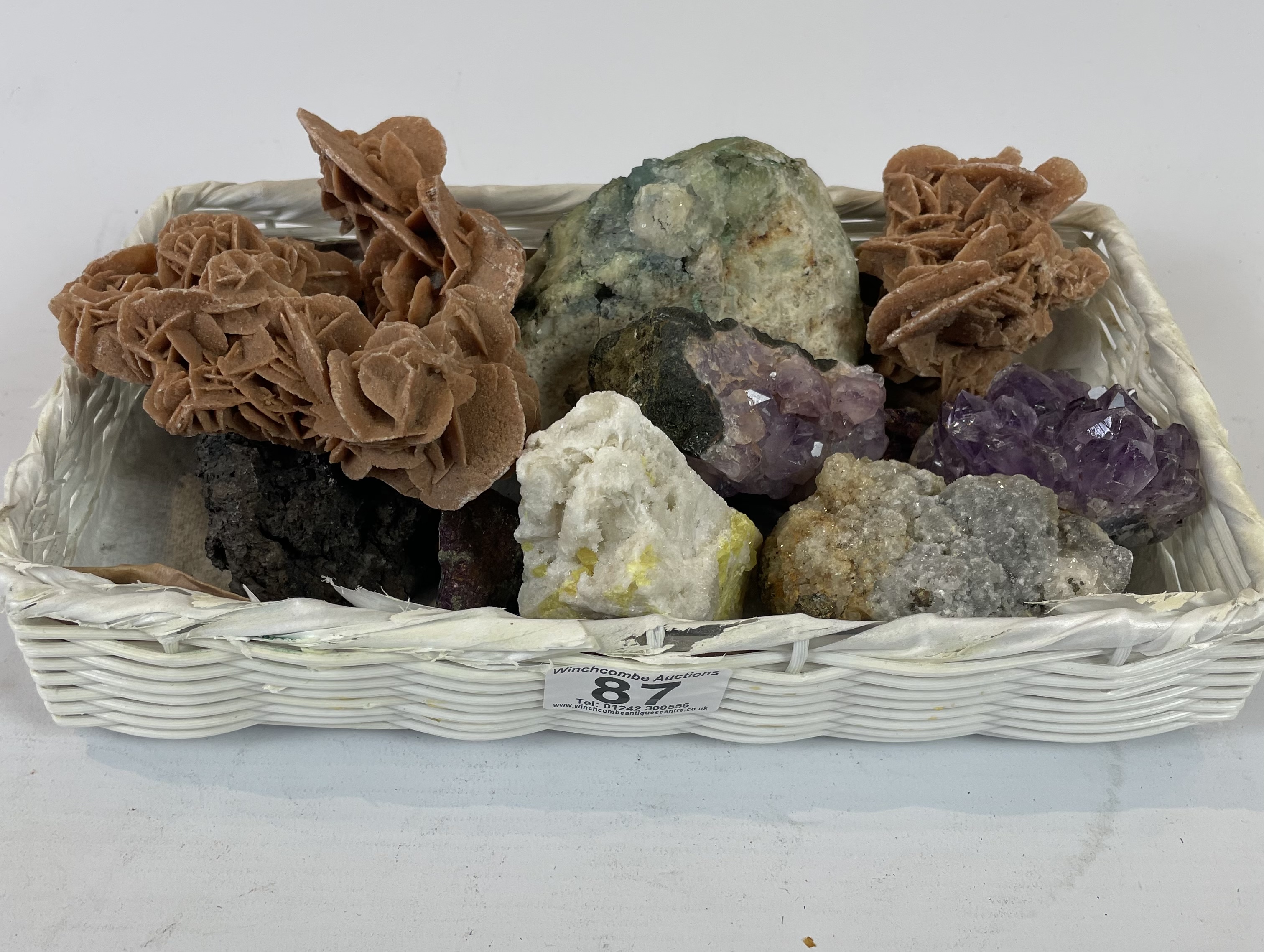 A Collection Of Specimen Rocks