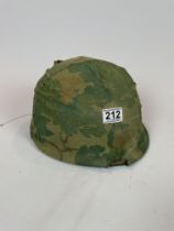 Rare U.S.A. Vietnam Army Camouflage Helmet