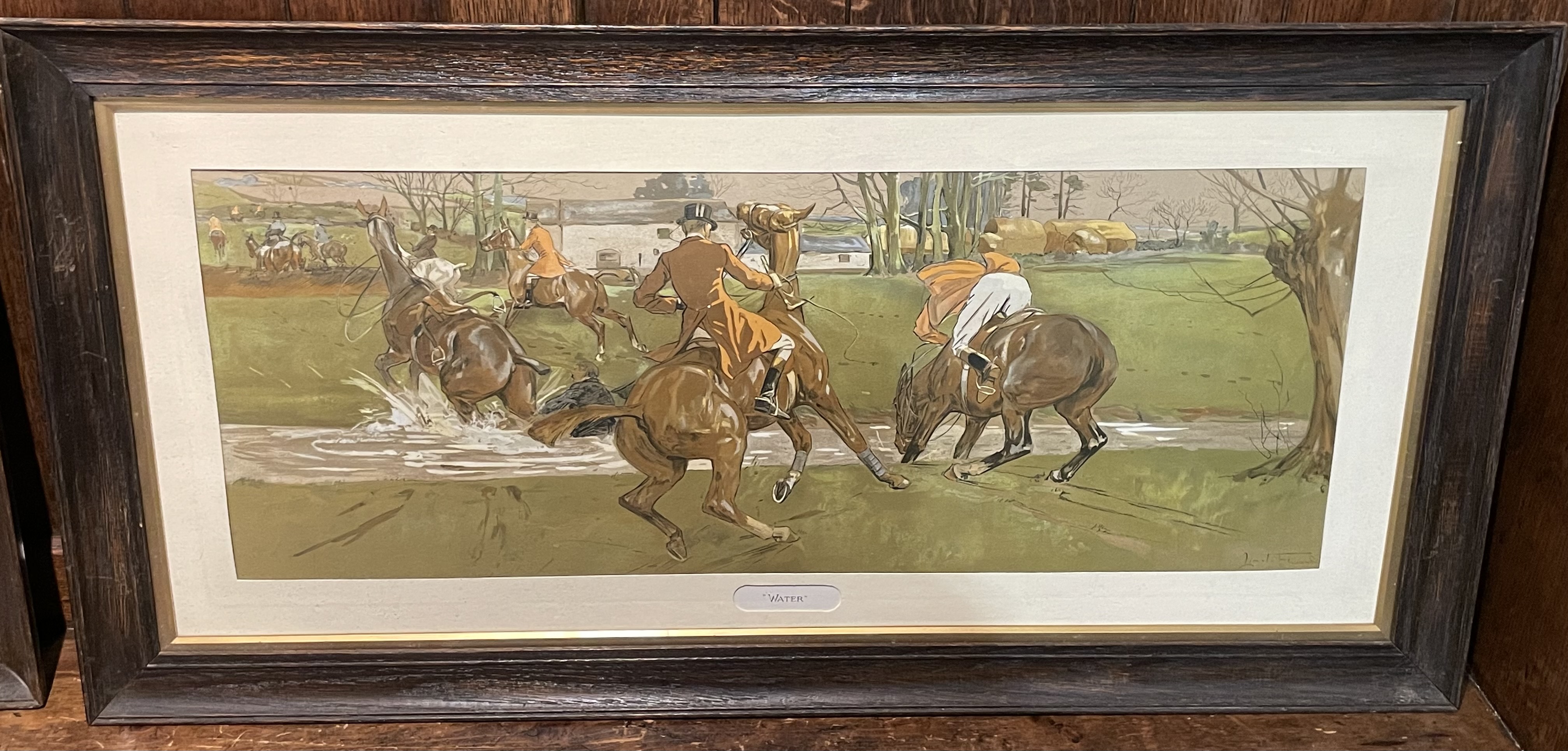 A Set Of Six Large Signed Hunting Prints By Lionel Edwards (1878 - 1966)