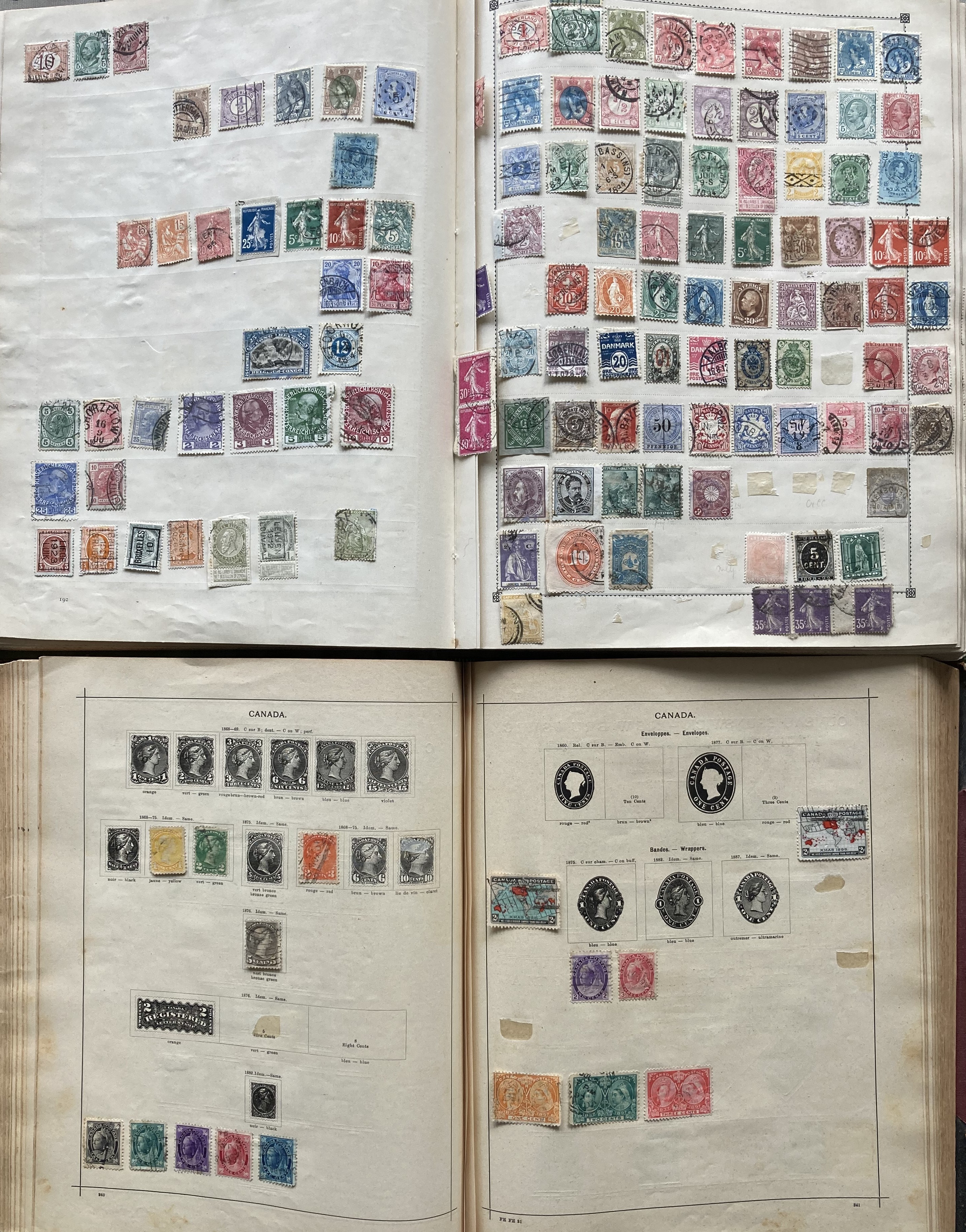 World stamps: Two large albums, SG “Century”, 1904, - Image 3 of 21