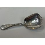 Silver Caddy Spoon, Birmingham 1877