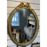 Oval Gilt Mirror