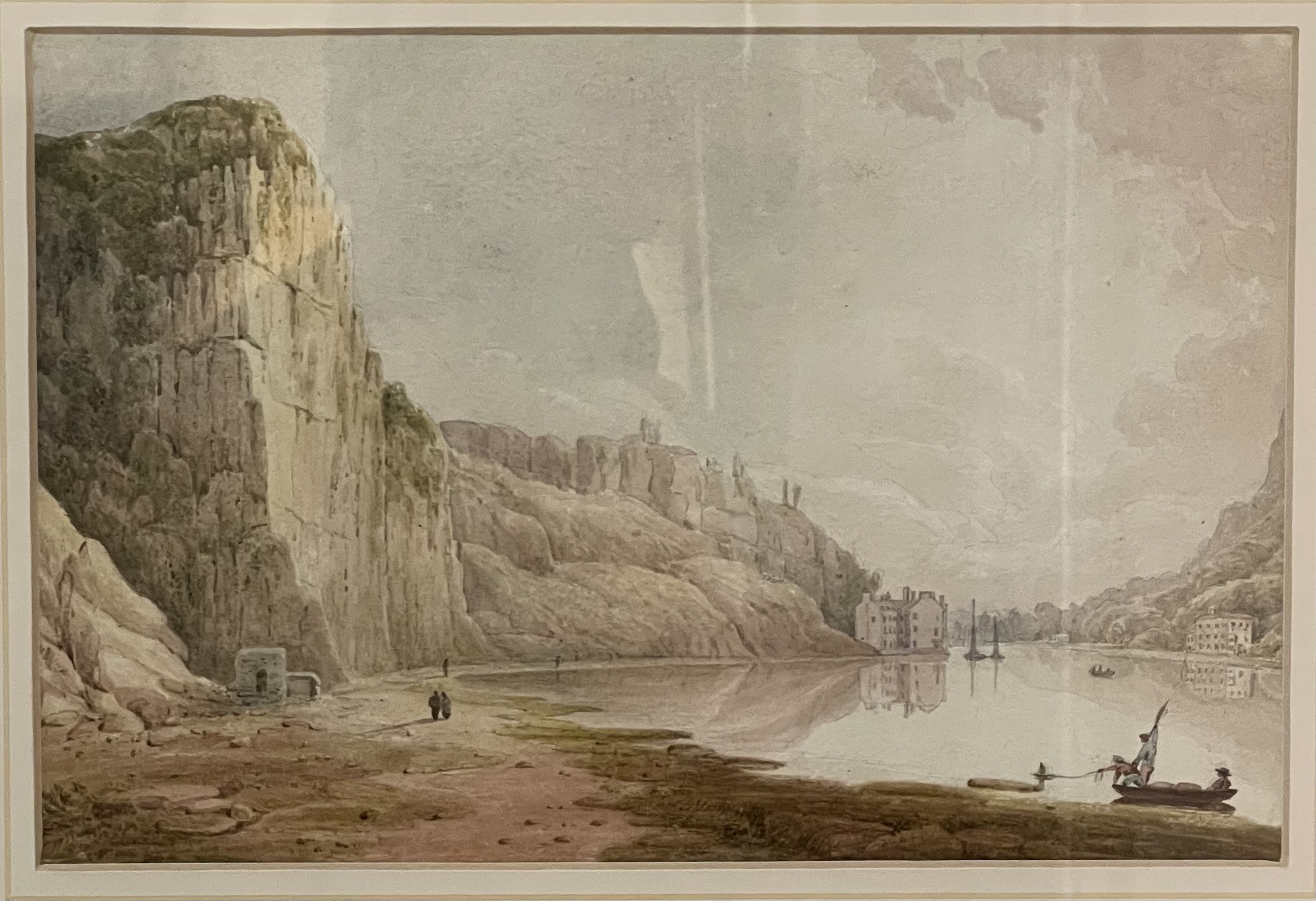 Watercolour Of St Vincents Rock, Bristol By Eliza Pitt Circa 1830 - Image 2 of 2