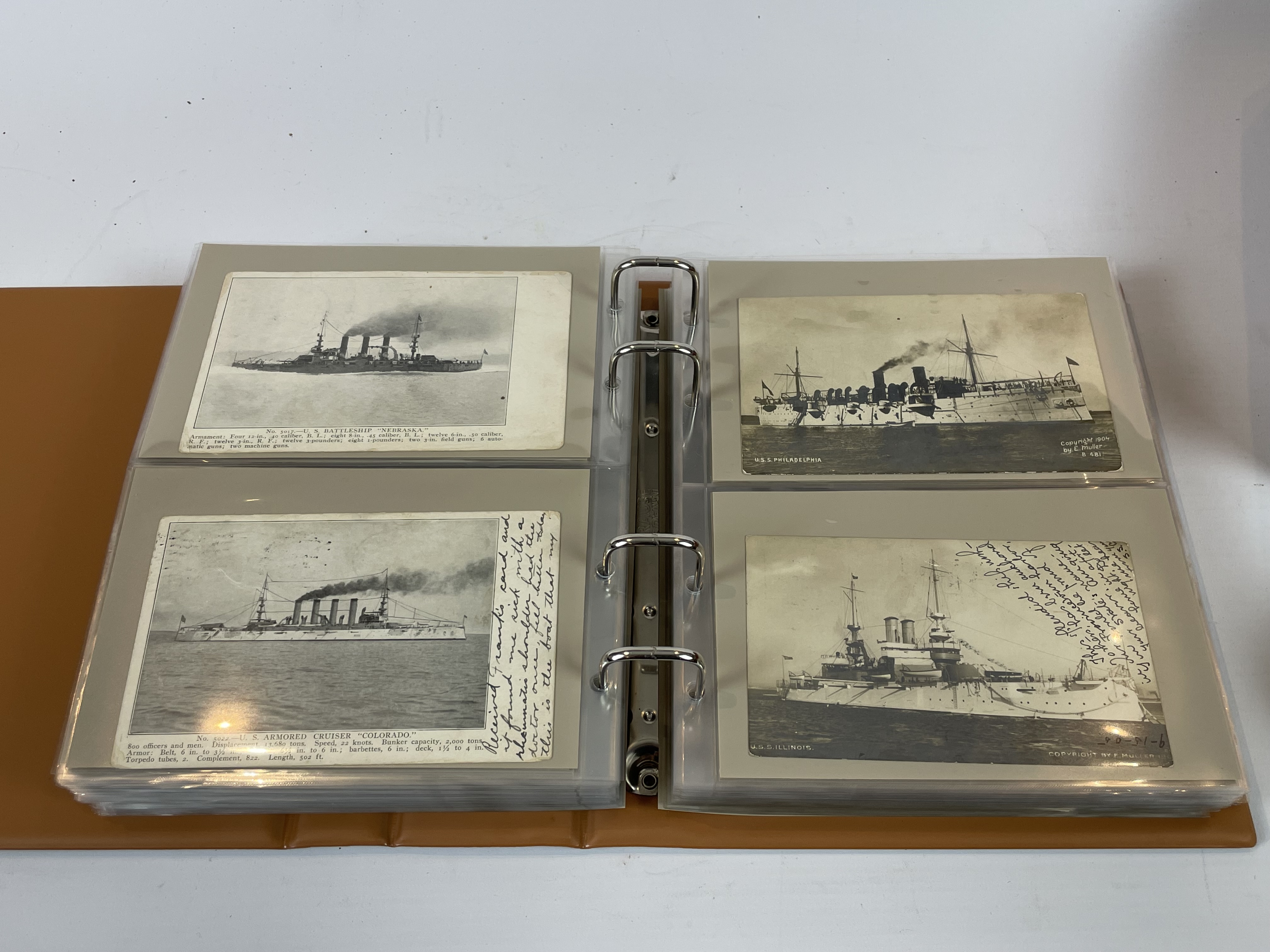 Large Album Of Mainly Early Shipping Maritime Cards - Image 3 of 3