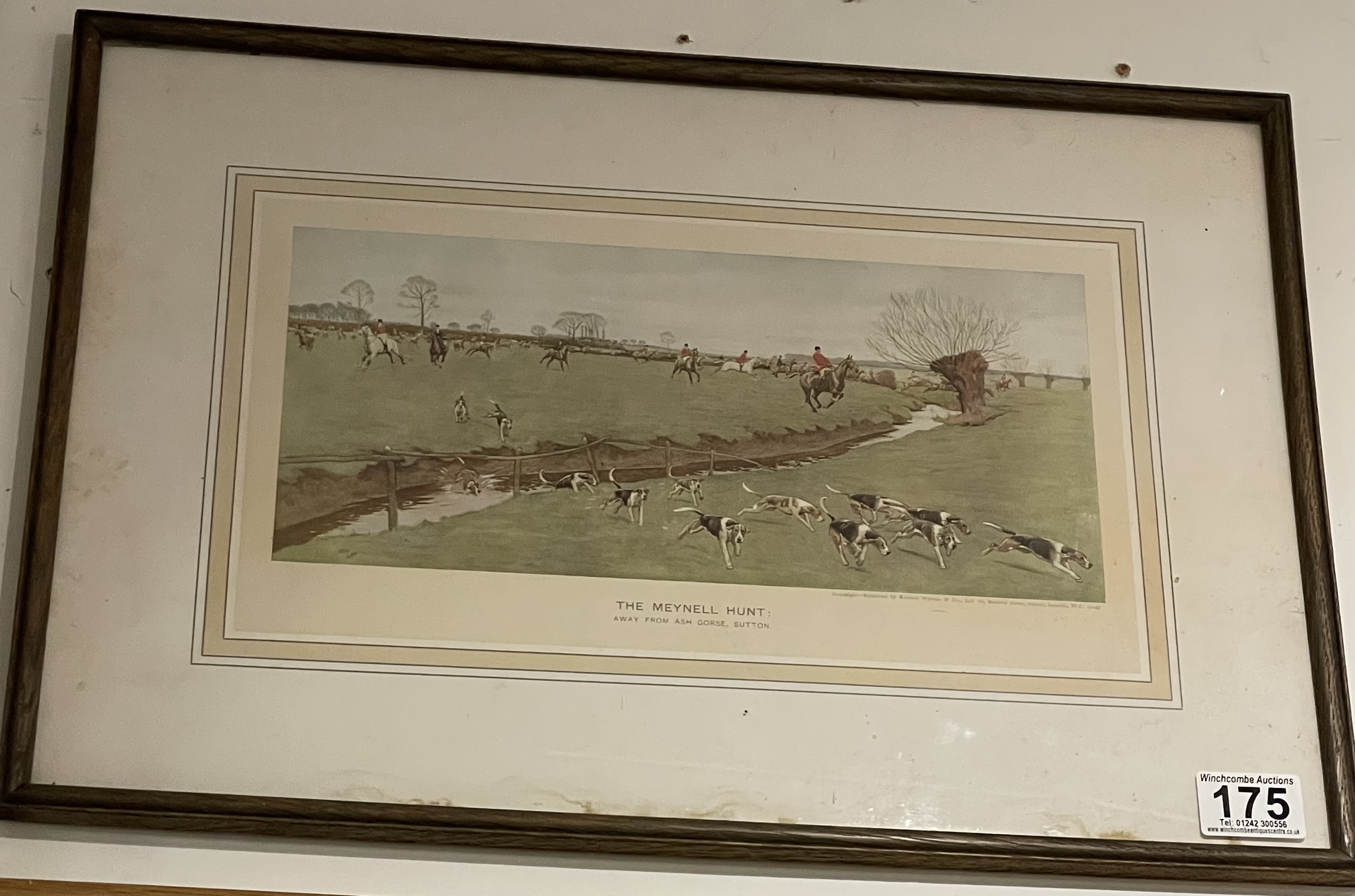 Hunting Print By Cecil Aldin