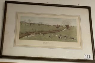 Hunting Print By Cecil Aldin