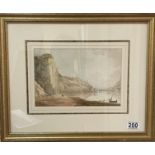 Watercolour Of St Vincents Rock, Bristol By Eliza Pitt Circa 1830