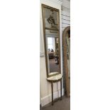 19th Century Marble Top Console Table And Mirror