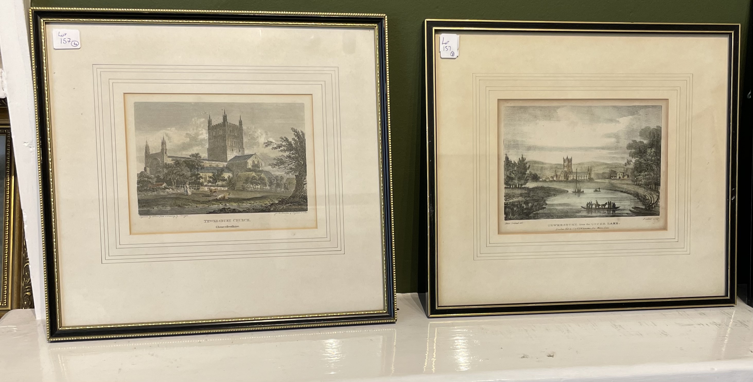 Four Individual Pictures Of Tewkesbury In Frames - Image 2 of 2