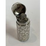 Sampson and Mordan Silver Scent Bottle. Dated 1881