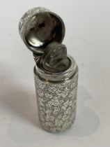 Sampson and Mordan Silver Scent Bottle. Dated 1881