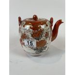 Oriental Porcelain Tea Pot