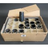 Box Of Phonograph musical cylinders