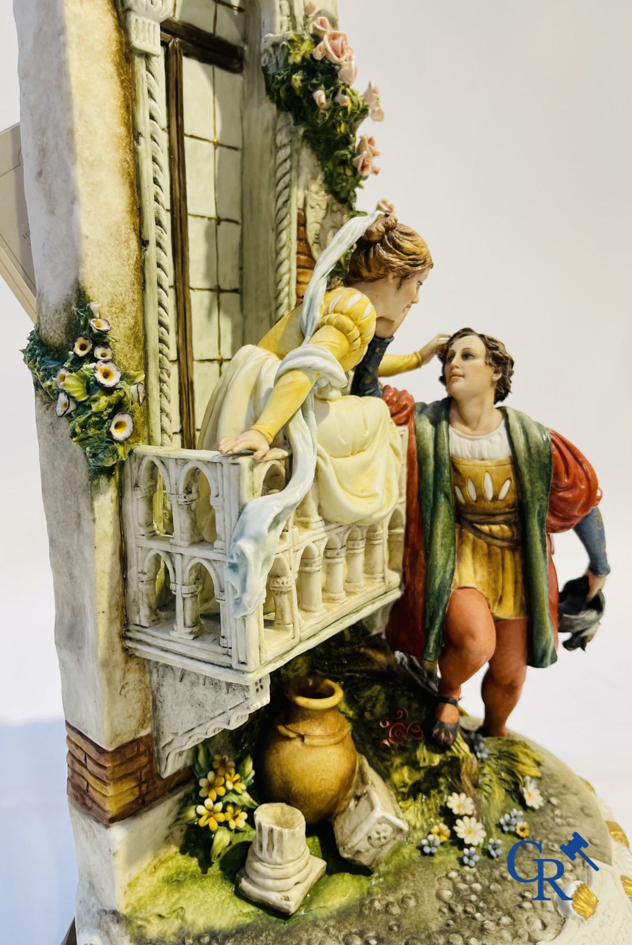 Porcelain: Capodimonte: Luciano Cazzola: Romeo & Giulietta. - Bild 3 aus 11