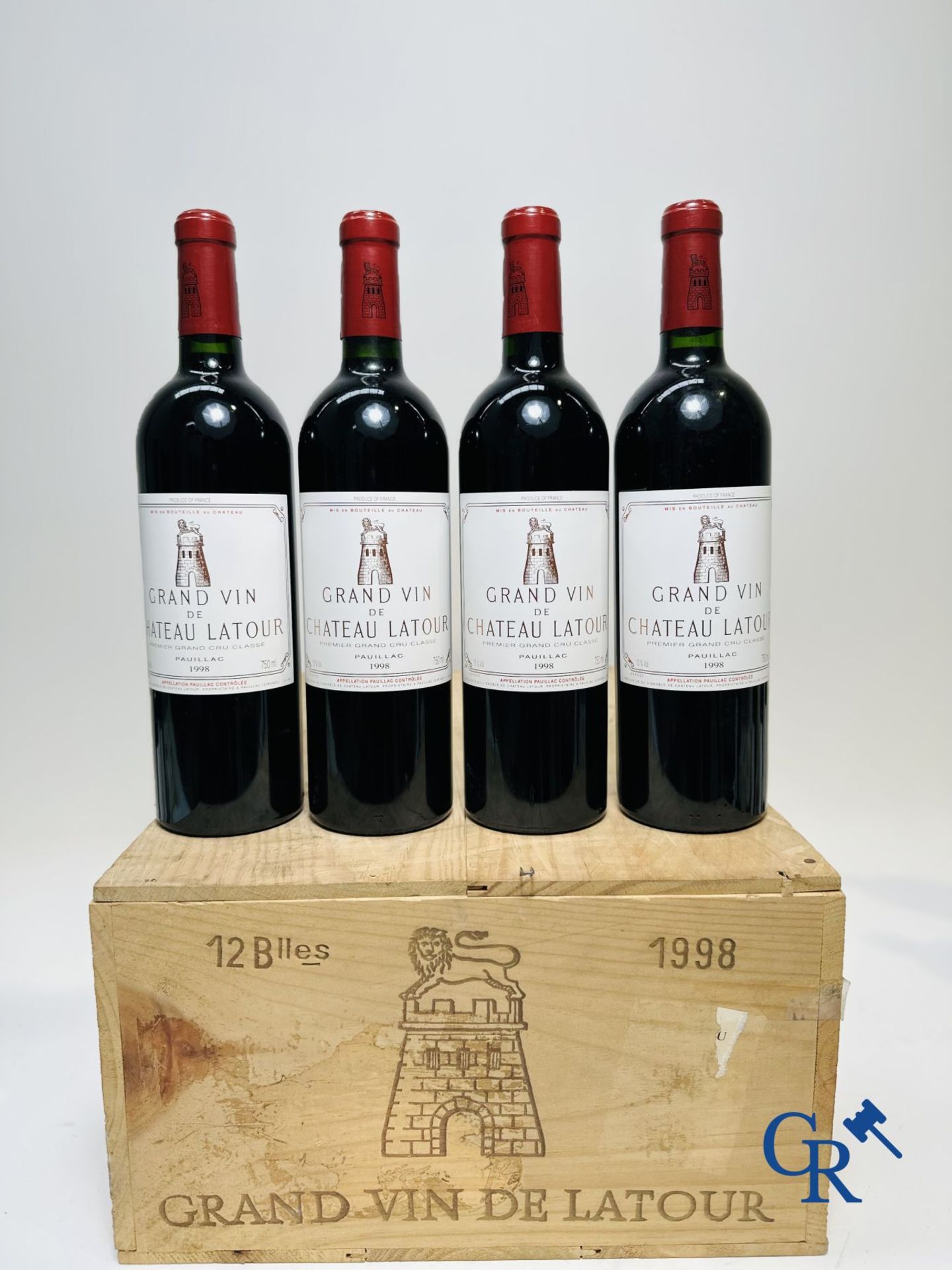 Wine - Bordeaux: Château Latour 1998, 0,75L. Rouge. 1er Grand Cru Classé. 12 bottles. - Bild 11 aus 20
