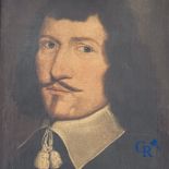 Painting: 17th century portrait painting of a nobleman.