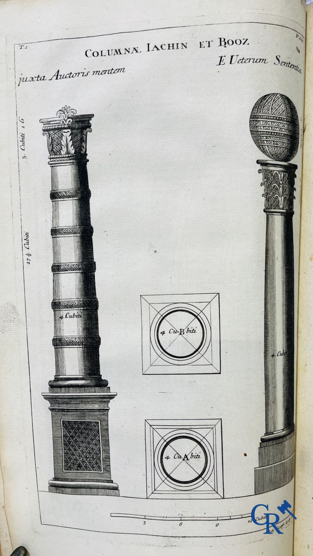 Early printed books: Calmet Augustino, Dictionarium cum figuris Antiquitates Judaicas repraesentanti - Image 9 of 29