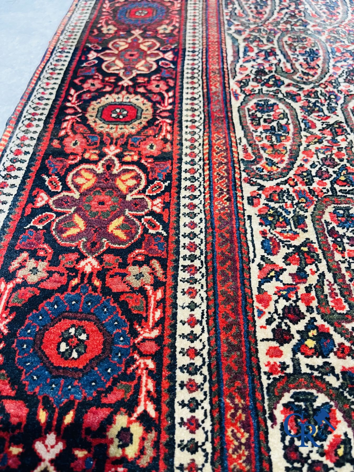 Oriental carpets: Antique oriental carpet. - Image 6 of 8