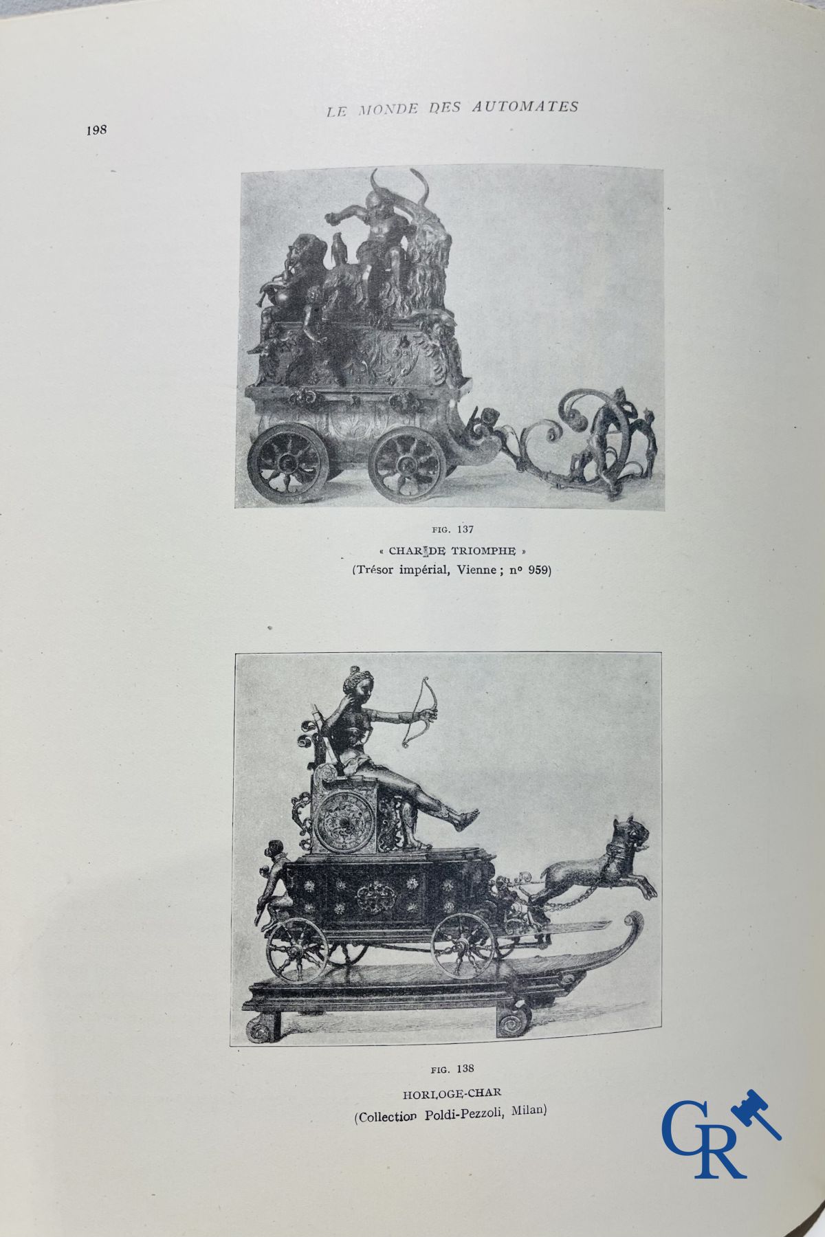 Automates. Rare edition of "Le monde des automates." Alfred Chapuis et Edouard Gélis. Paris 1928. - Image 11 of 26