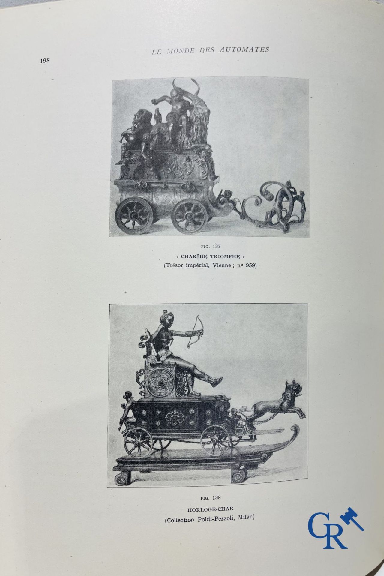 Automates. Rare edition of "Le monde des automates." Alfred Chapuis et Edouard Gélis. Paris 1928. - Bild 11 aus 26