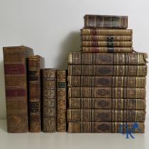 Early printed books: Lot of decorative books with various themes. 17-18th century.