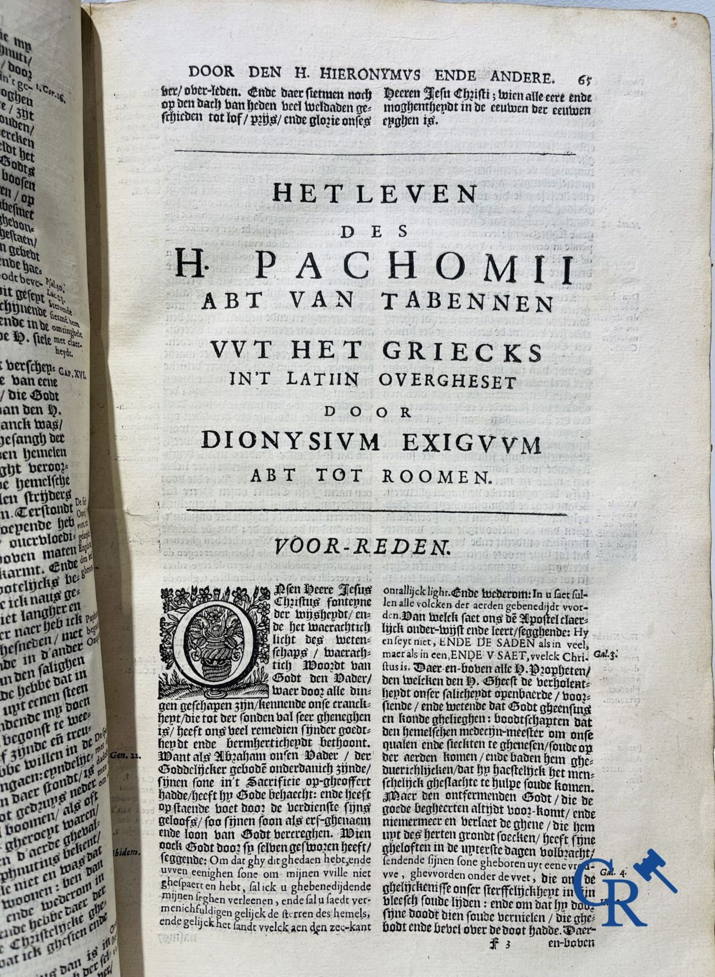 Early Printed Books: Rosweydus, Heribertus. Het Leven ende spreucken der Vaderen described by St. Je - Bild 13 aus 19