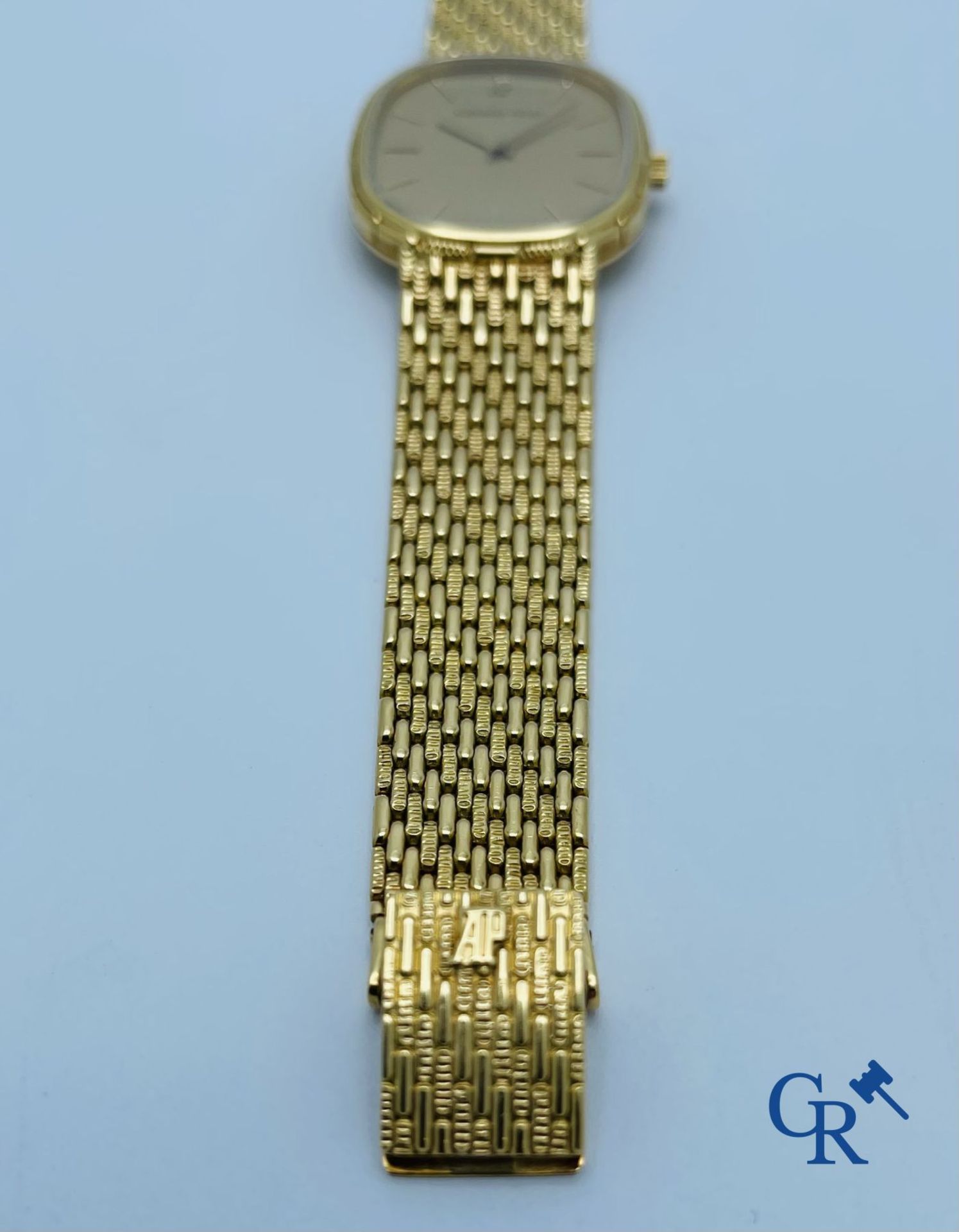 Audemars Piguet: A men's wristwatch in gold 18K (750°/00). - Bild 5 aus 8