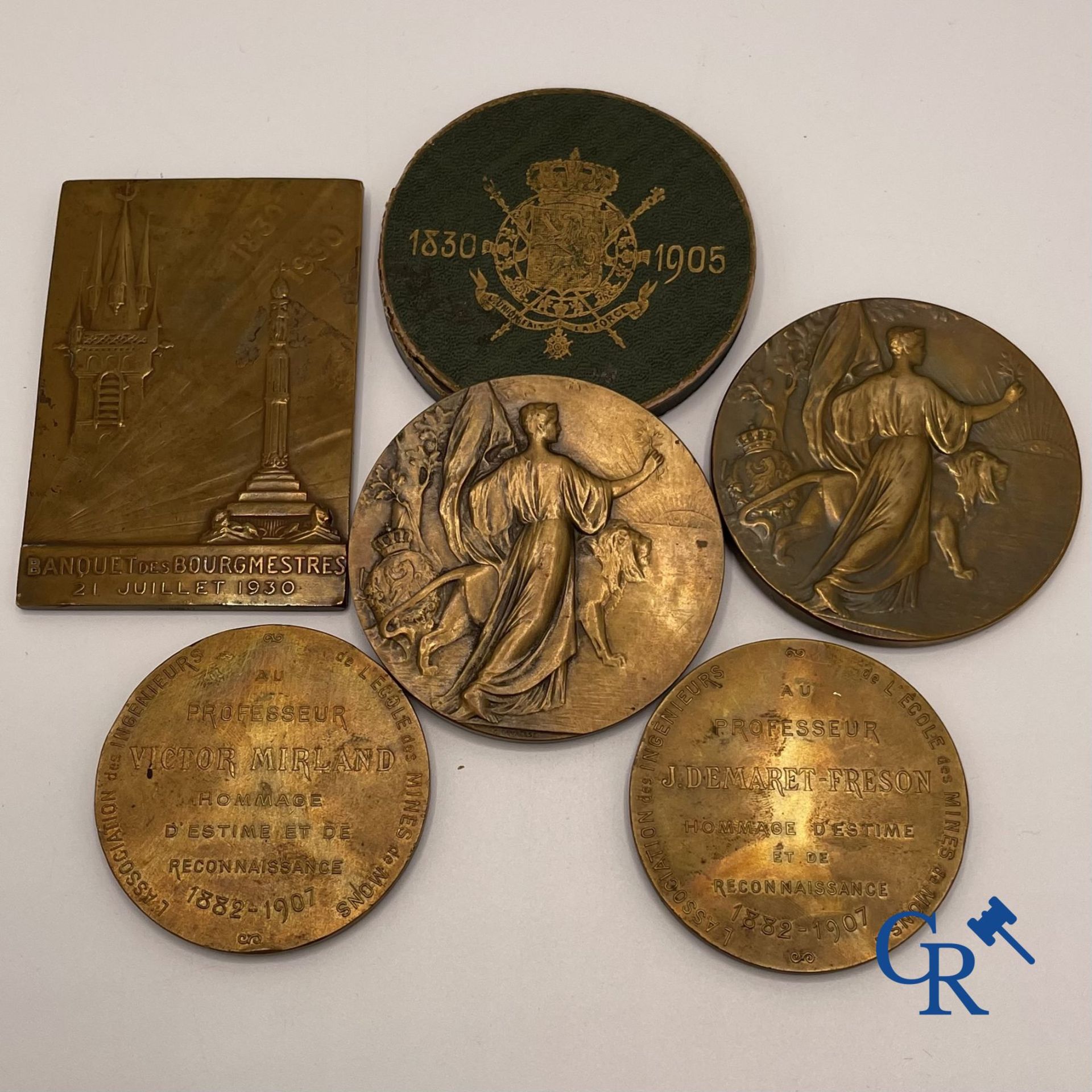 Medals: Godefroid Devreese: 5 medals in bronze.