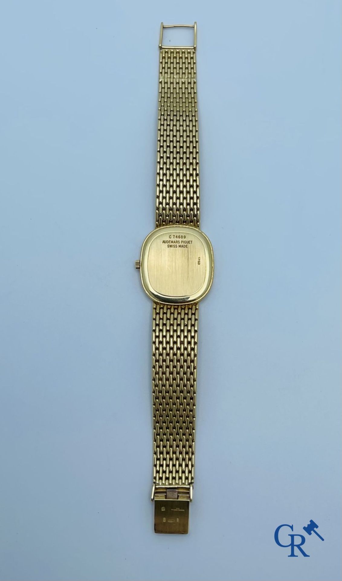 Audemars Piguet: A men's wristwatch in gold 18K (750°/00). - Bild 7 aus 8
