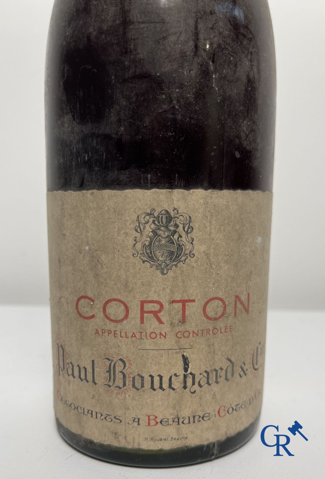 Wine: Burgundy, Corton 1949 Paul Bouchard & Cie. 0.75 L Red. - Bild 2 aus 4
