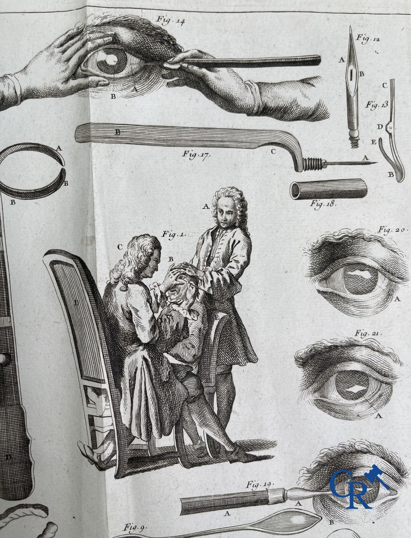 Early printed books: Dictionnaire Universel de Medecine, Robert James. 6 volumes, Paris 1746-1748. - Image 22 of 35