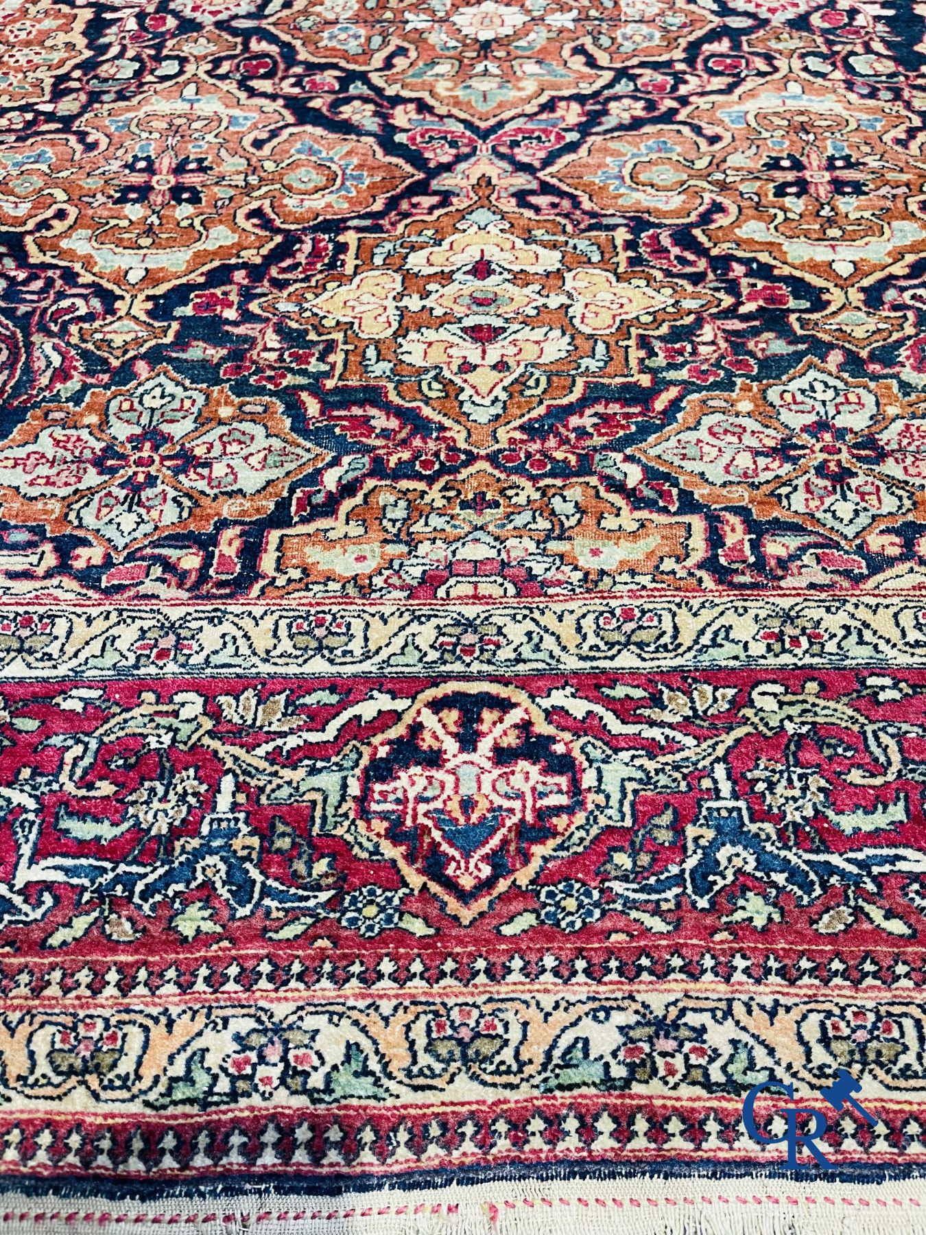 Oriental carpets: Antique oriental carpet. - Image 6 of 8