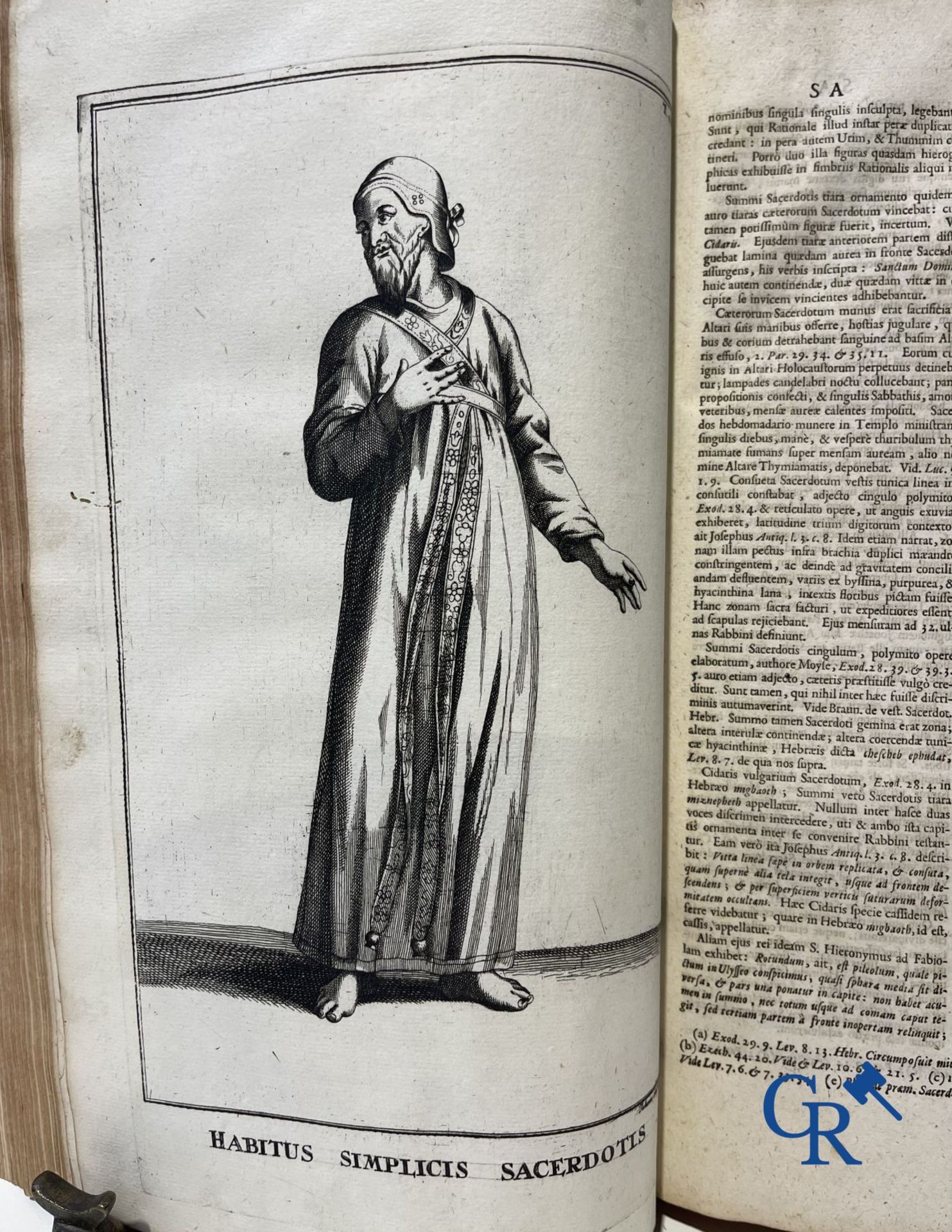 Early printed books: Calmet Augustino, Dictionarium cum figuris Antiquitates Judaicas repraesentanti - Bild 22 aus 29