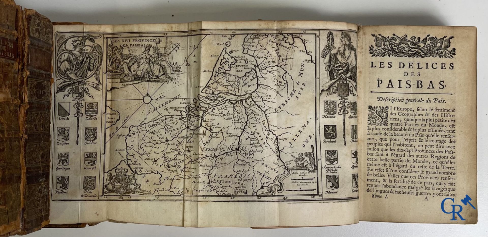 Early printed books: Histoire générale des Pais-Bas, 1720 Chez François Foppens à Brusselle. - Image 19 of 23