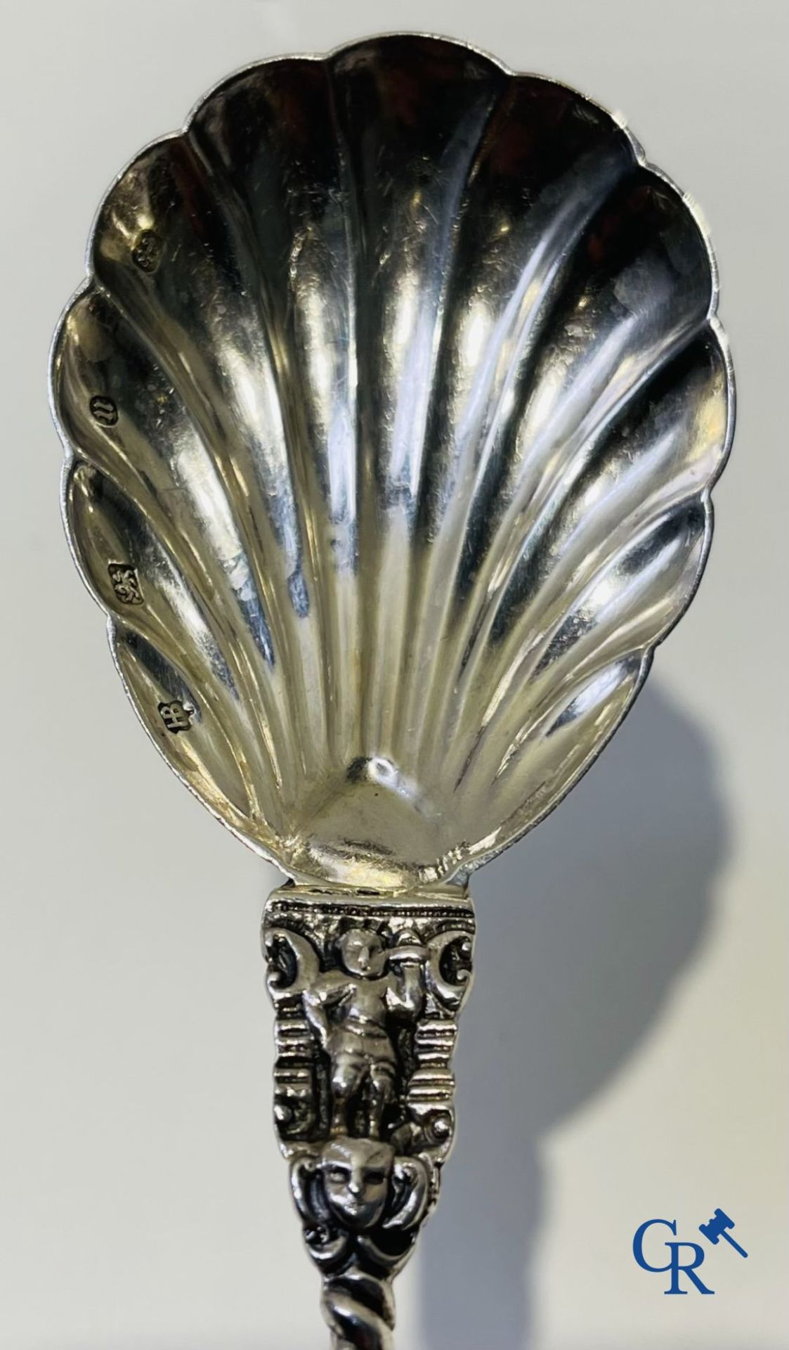 Silver: Important lot with various pieces of English silver. (various hallmarks) 19th-20th century. - Image 8 of 19