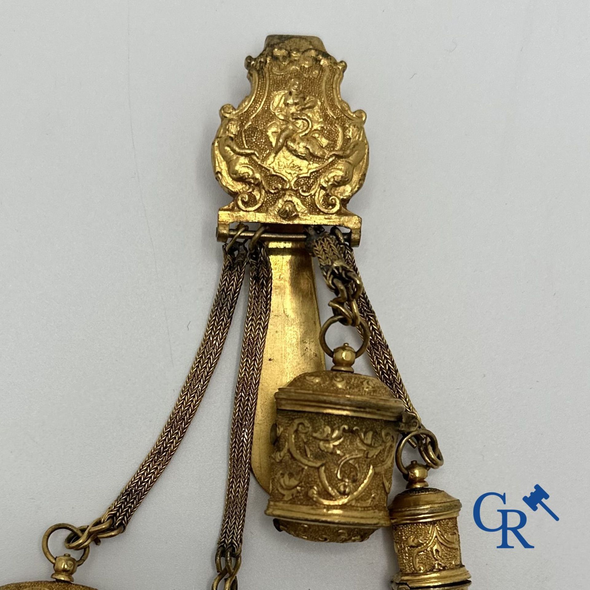 Jewellery-Watches: Important lot consisting of several 18th and 19th century objects in gold, silver - Bild 6 aus 6