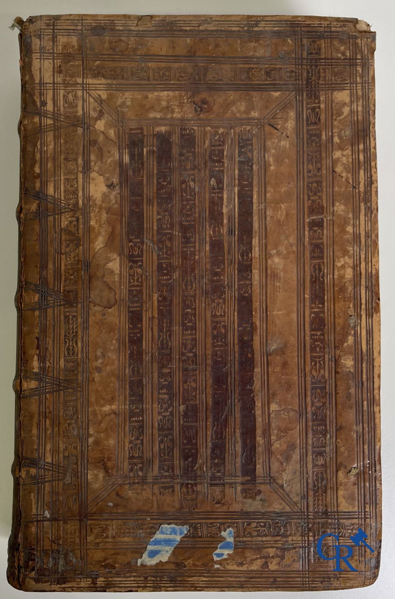 Early printed books: Willem Hessels van Est (1542-1613) The Epistles of St. Paul. Tomus prior en tom - Image 9 of 11