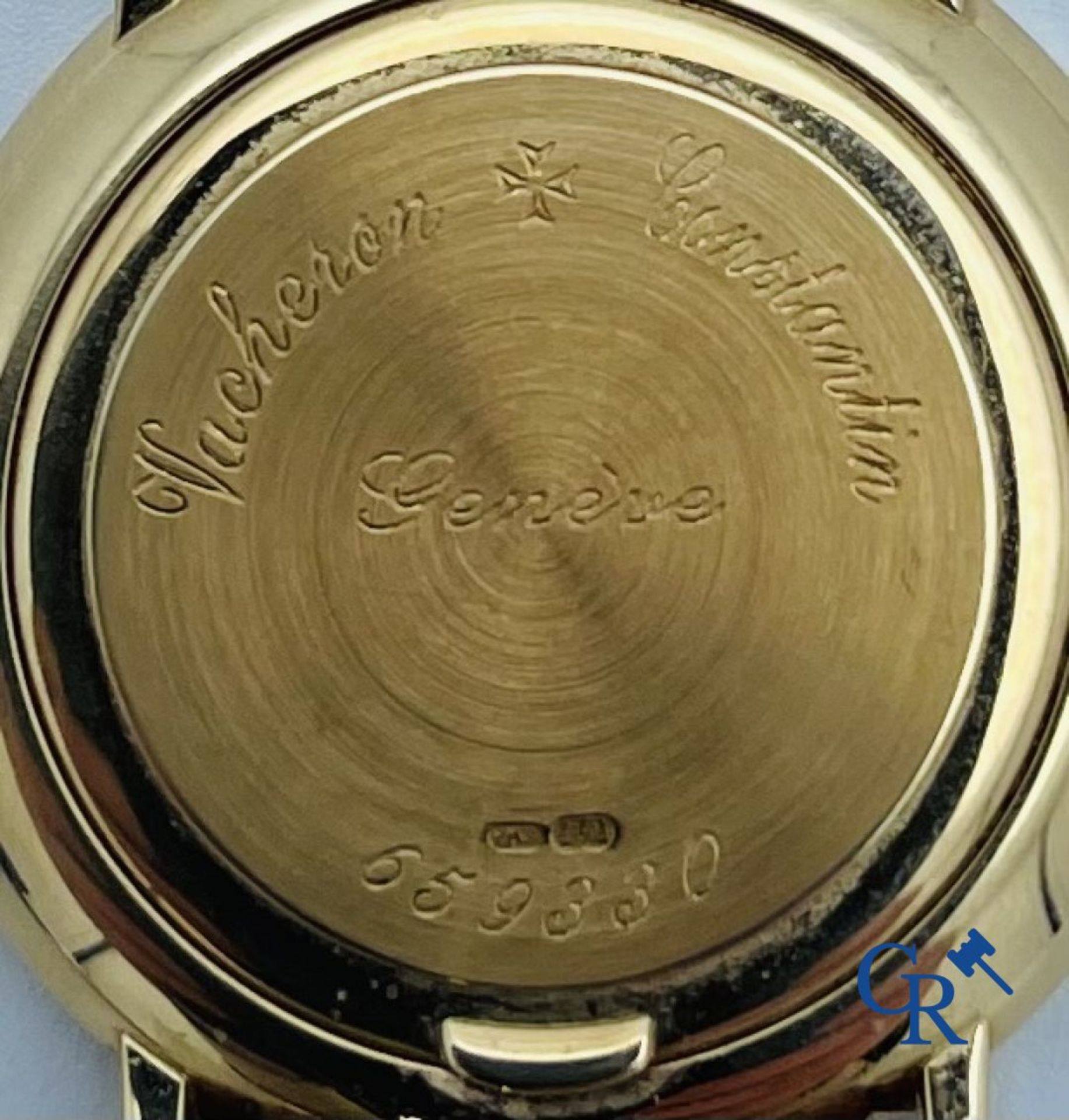 Vacheron Constantin Genève: A men's wristwatch in gold 18K (750°/00). - Image 4 of 9