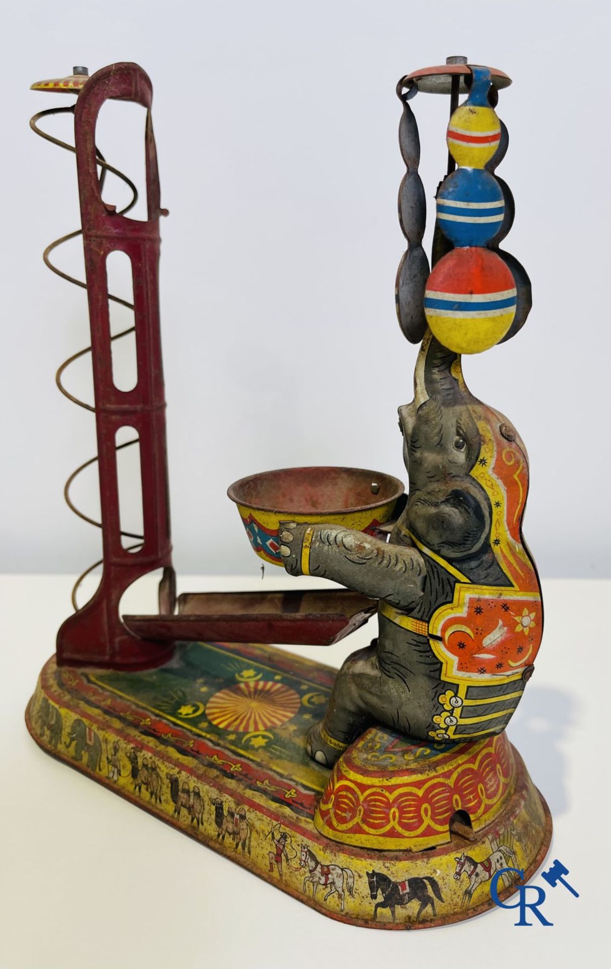 Old toys: 4 pieces of mechanical tin toys. - Image 12 of 16