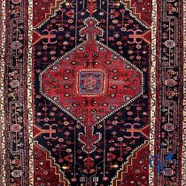 Oriental carpets: Oriental hand-knotted wool carpet.