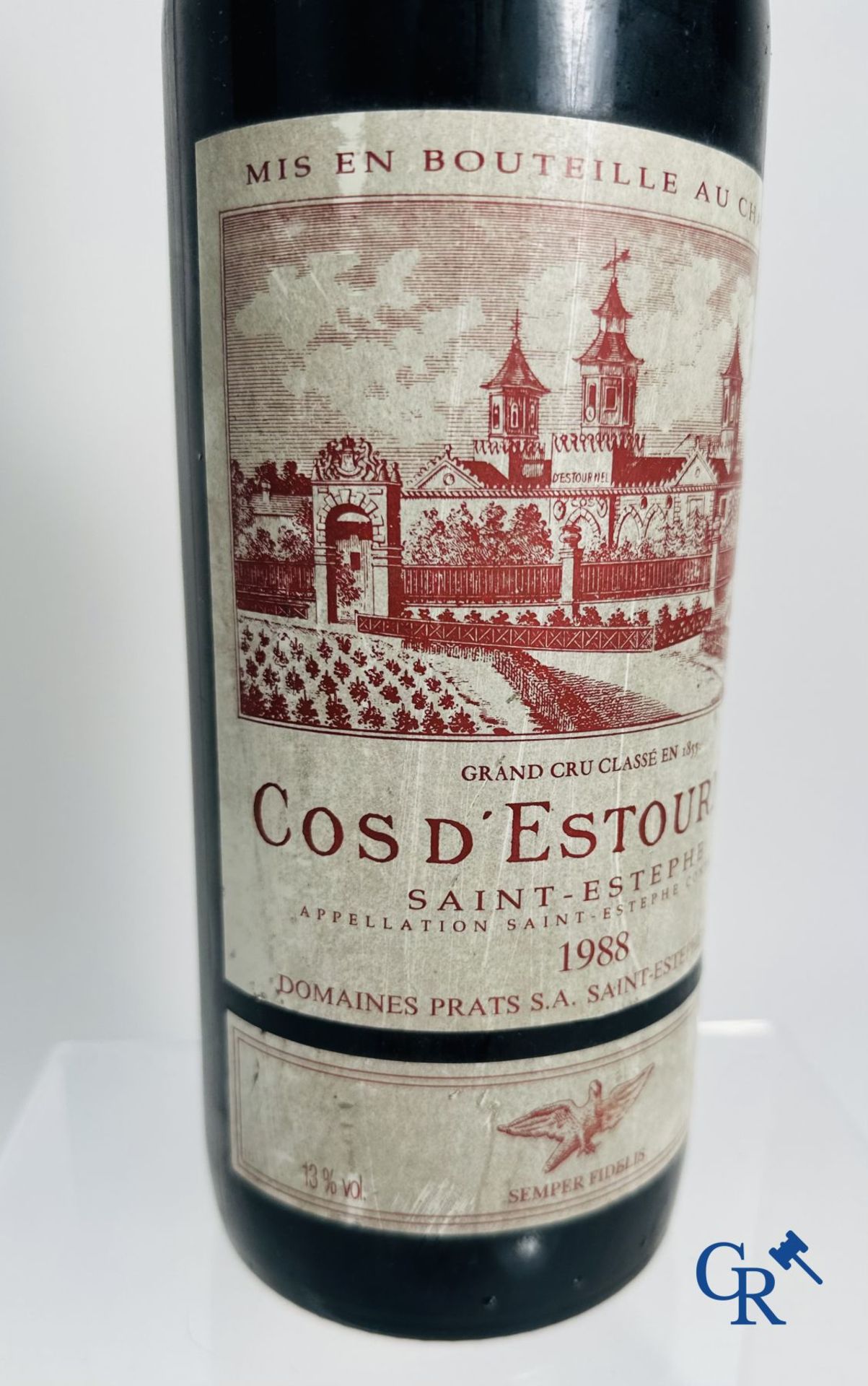 Wine - Bordeaux: Château Cos d'Estournel 1988, 1.5 l. Magnum Rouge. 2ème grand cru classé 1988. Sain - Bild 10 aus 10