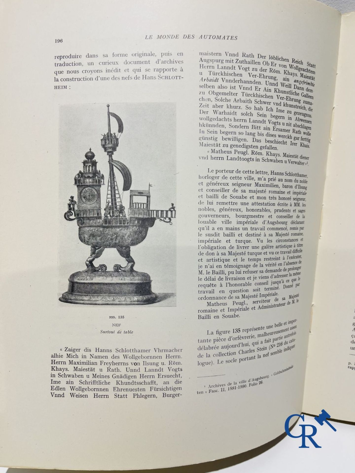 Automates. Rare edition of "Le monde des automates." Alfred Chapuis et Edouard Gélis. Paris 1928. - Image 9 of 26