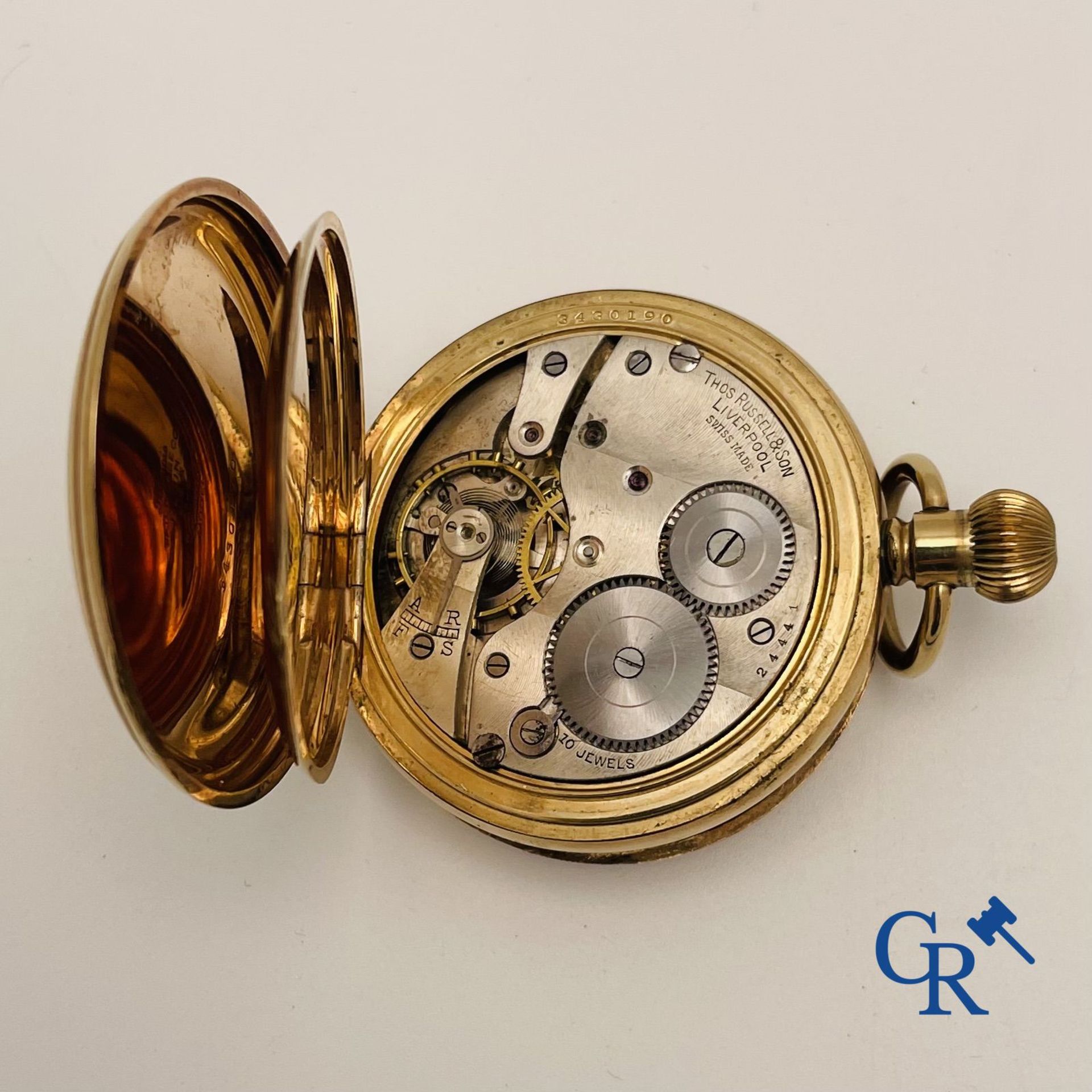 Timepieces: Thomas Russel & Son + Omega. - Image 6 of 7