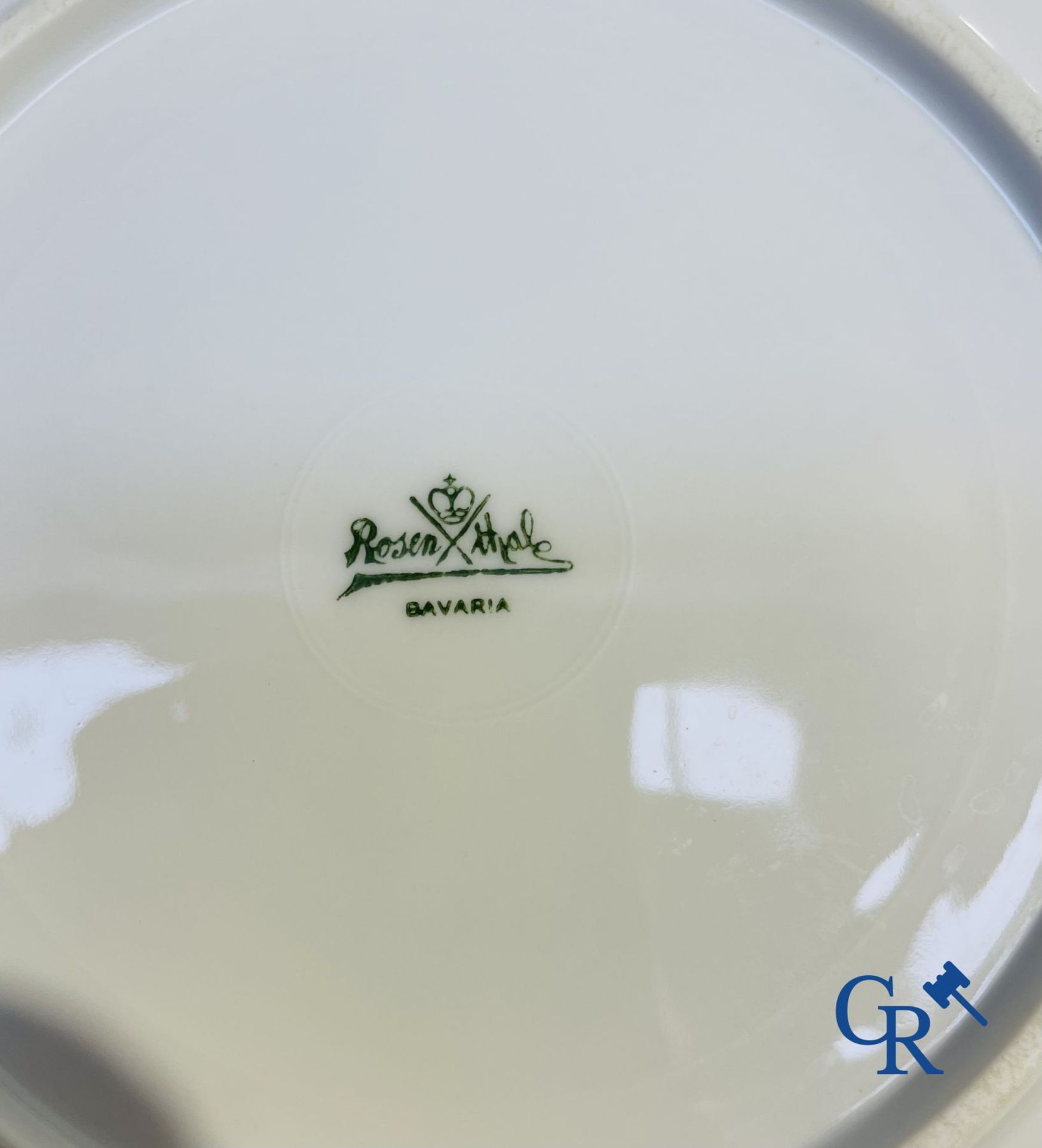 Porcelain: Tableware with a fish decor in Rosenthal porcelain. - Bild 12 aus 12