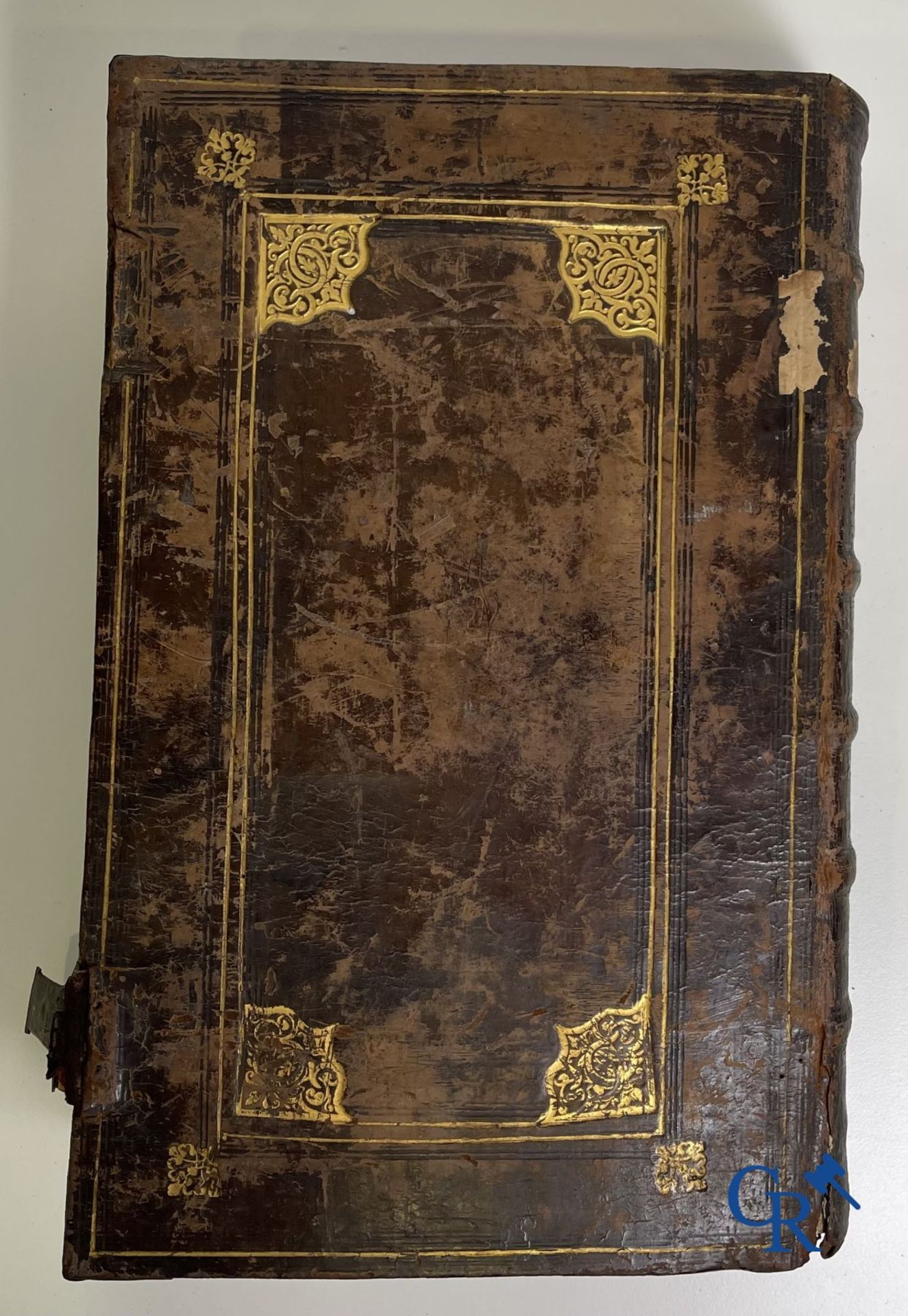 Early printed books: Les oeuvres de Saint Jerome, Mariani Victorij Reatini. Atelier Plantijn (1578-1 - Image 19 of 26