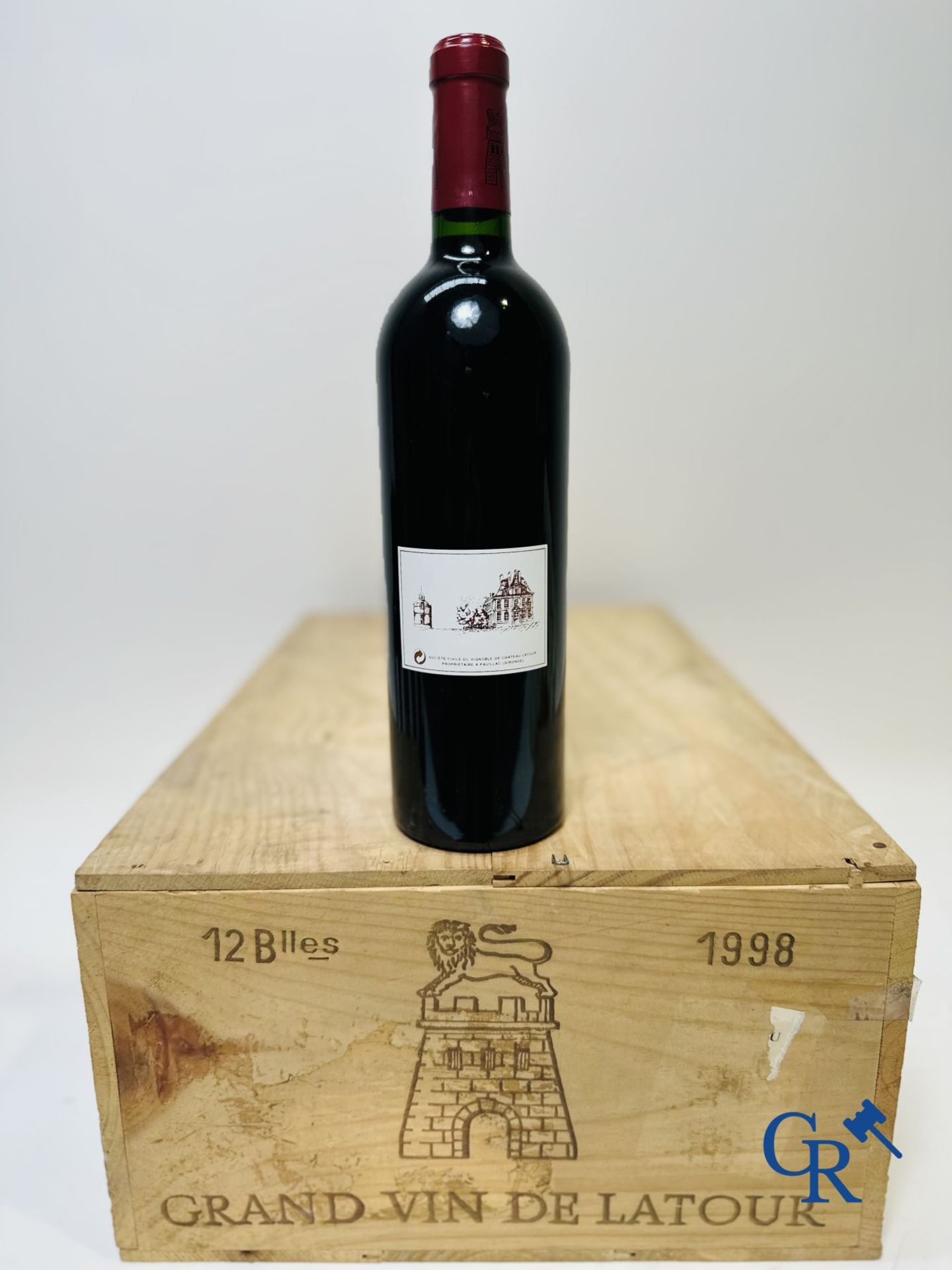 Wine - Bordeaux: Château Latour 1998, 0,75L. Rouge. 1er Grand Cru Classé. 12 bottles. - Bild 17 aus 20
