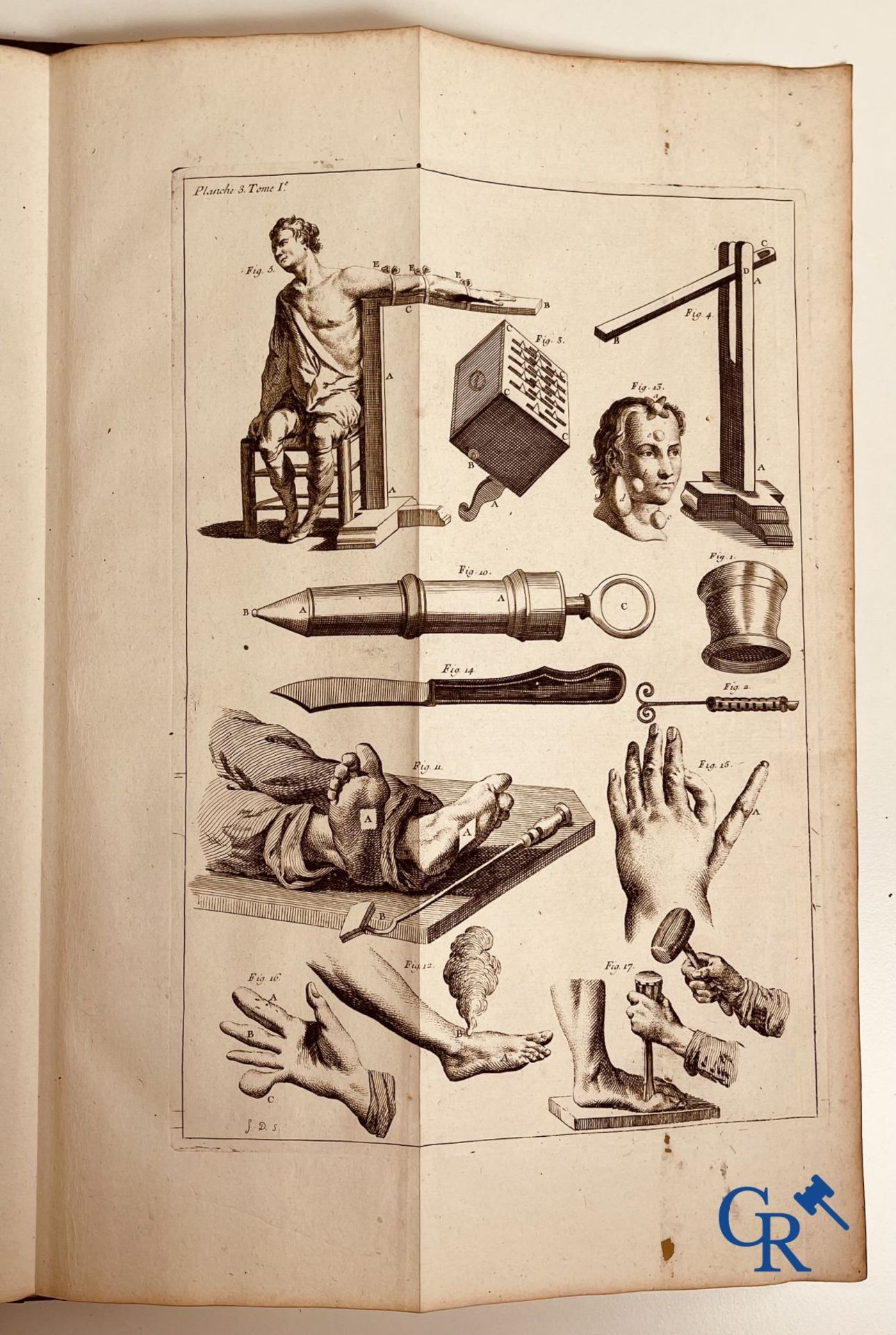 Early printed books: Dictionnaire Universel de Medecine, Robert James. 6 volumes, Paris 1746-1748. - Bild 10 aus 35