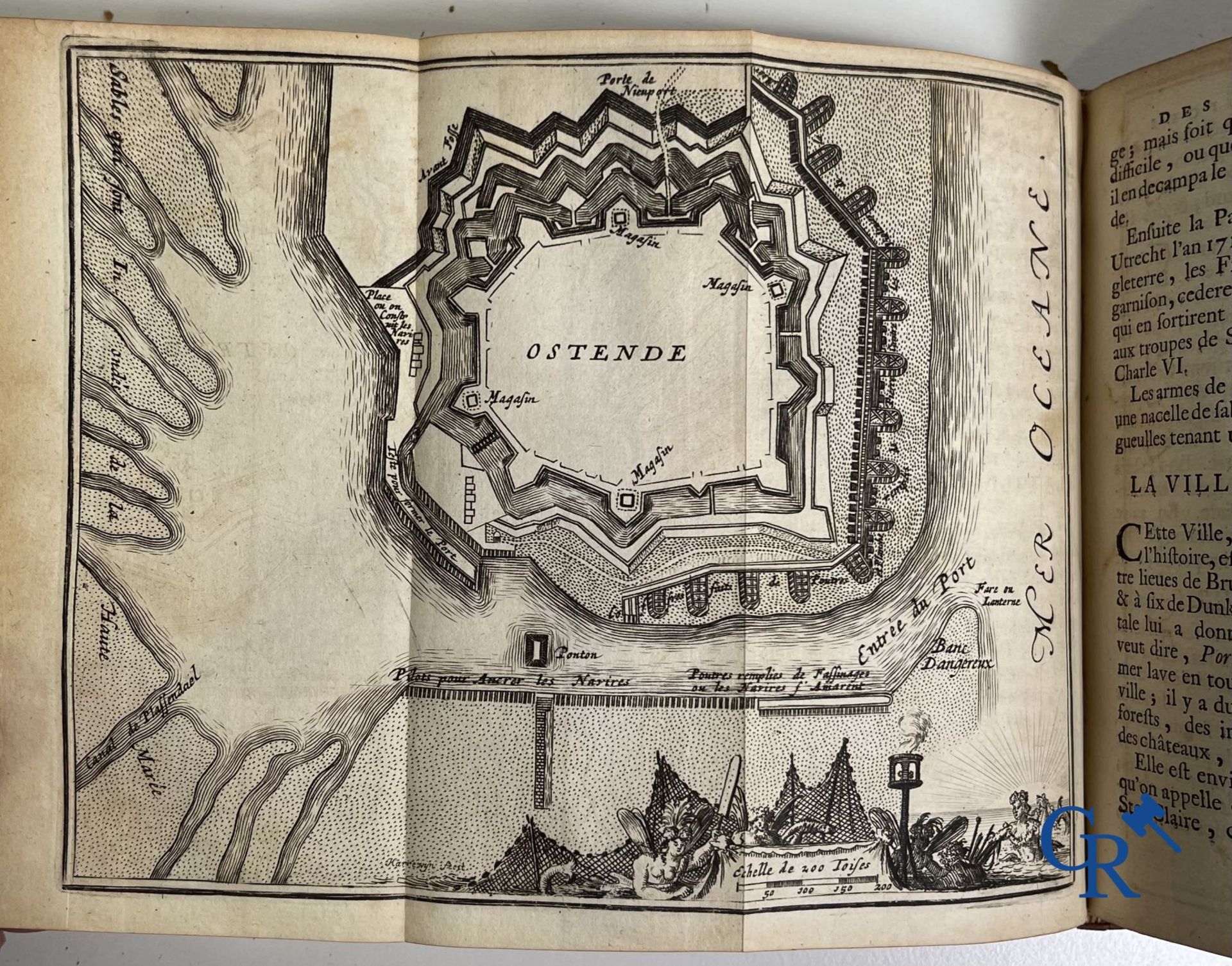 Early printed books: Histoire générale des Pais-Bas, 1720 Chez François Foppens à Brusselle. - Image 16 of 23
