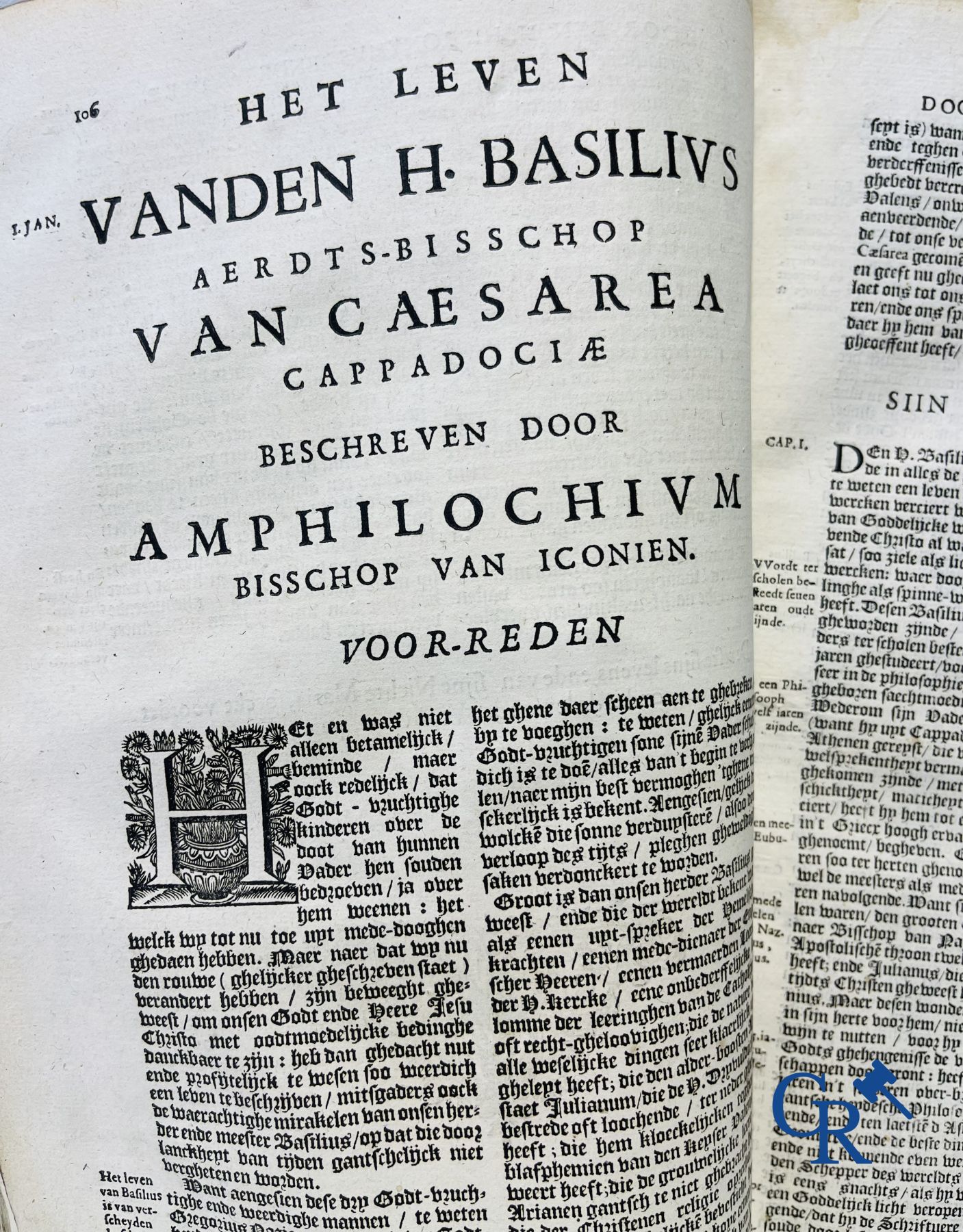 Early Printed Books: Rosweydus, Heribertus. Het Leven ende spreucken der Vaderen described by St. Je - Image 16 of 19