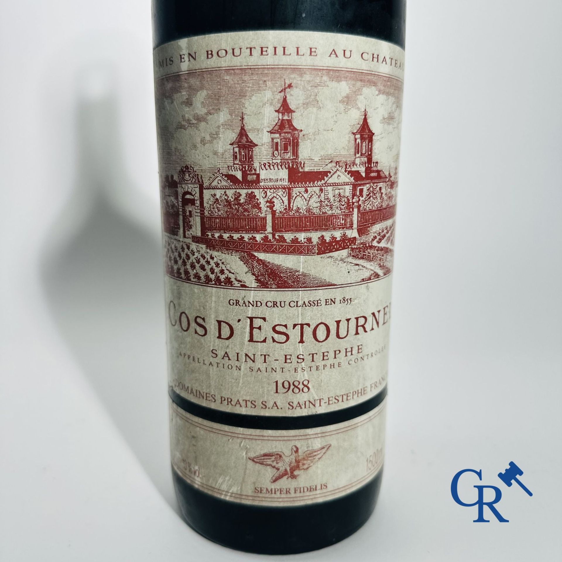 Wine - Bordeaux: Château Cos d'Estournel 1988, 1.5 l. Magnum Rouge. 2ème grand cru classé 1988. Sain - Bild 4 aus 10